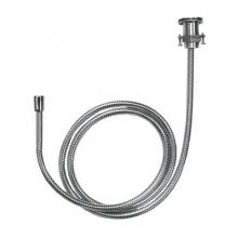 Hansgrohe Canada 06438000 - Metalhose 200Cm Pull Out Set, Holder And Elbow