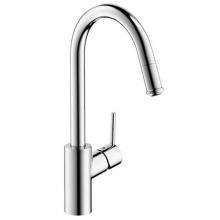 Hansgrohe Canada 14872001 - Hg Talis S Single Hole Kitchen Pull Down 1Spray