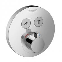 Hansgrohe Canada 15743001 - Hg Showerselect E Thermostatic Trim 2 Function, Round