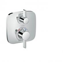 Hansgrohe Canada 15708001 - Softcube Thermostatic Trim With Volume Control And Diverter