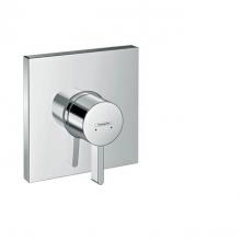 Hansgrohe Canada 15724001 - Square Pressure Balance Trim