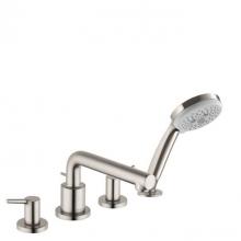 Hansgrohe Canada 72414821 - Talis S 4-Hole Roman Tub Set Trim With 1.8 Gpm Handshower