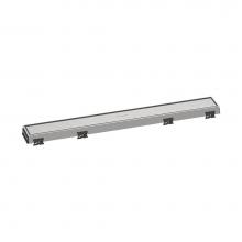 Hansgrohe Canada 56036801 - Raindrain Match Trim Zero/ Tile 23 5/8'' With Height Adjustab