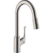 Hansgrohe Canada 71843801 - Allegro N Higharc Kitchen Faucet, 2-Spray Pull-Down, 1.75 Gp