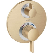 Hansgrohe Canada 15758141 - Ecostat S Thermostatic Trim With Volume Control And Diverter