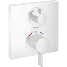 Hansgrohe Canada 15714701 - Ecostat Square Thermostatic Trim With Volume Control And Div