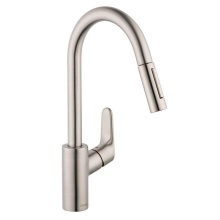 Hansgrohe Canada 04920800 - Focus Higharc Kitchen Faucet, 2-Spray Pull-Down, 1.5 Gpm In