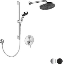 Hansgrohe Canada SKH1 - Hansgrohe Ecostat Round Thermostatic Shower Kit