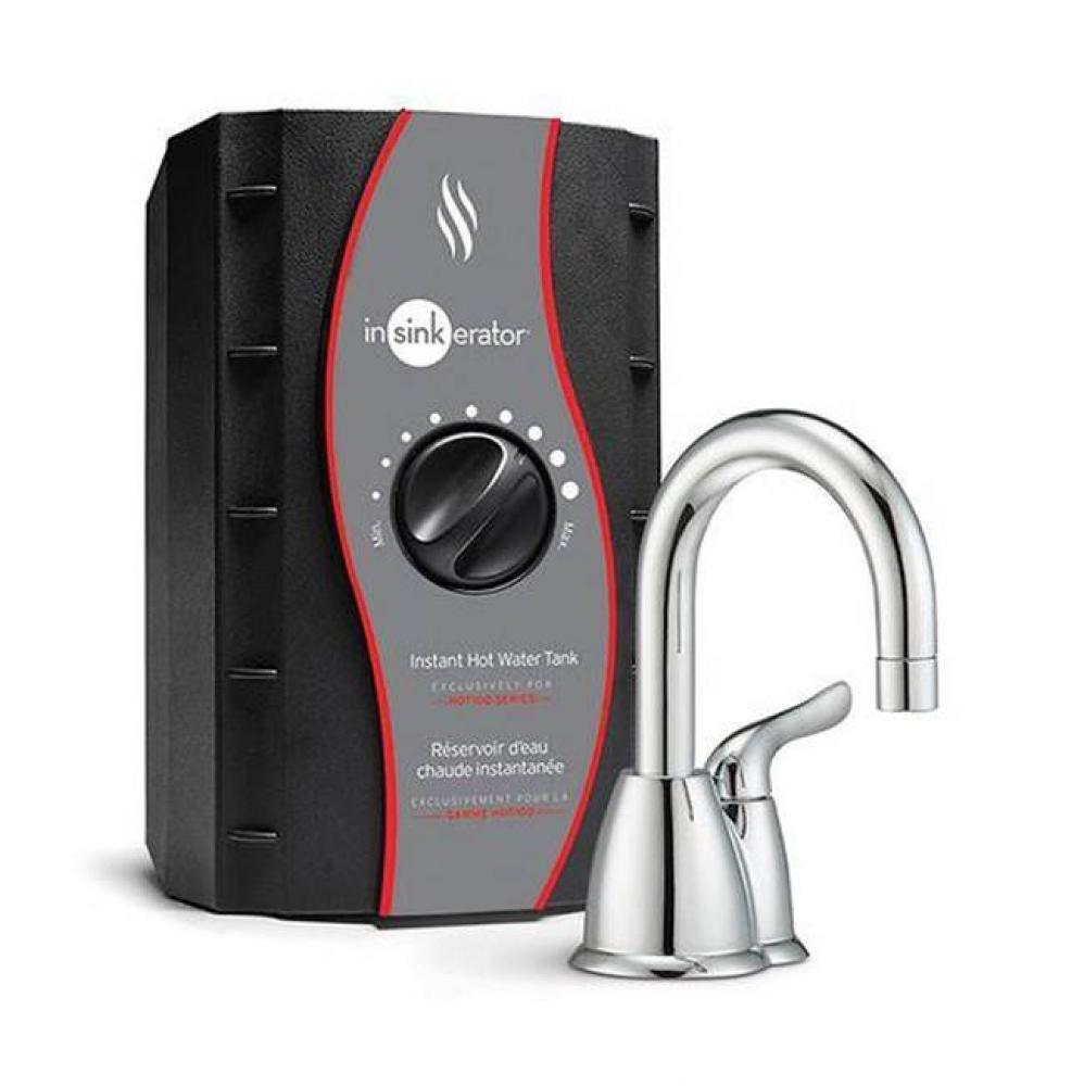 HOT150 Instant Hot Water Dispensing System - Chrome