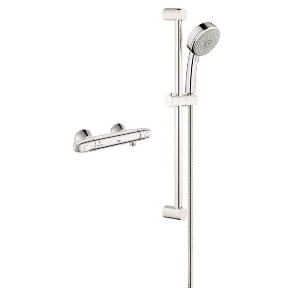 Exposed THM Single Function Shower Kit