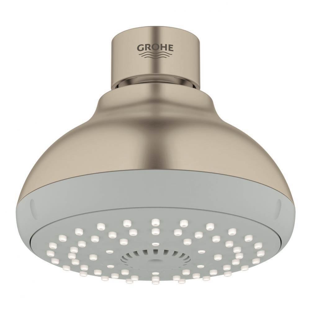 Tempesta Contemporary IV Shower Head, 7.6 L/min (2.0 gpm), brushed