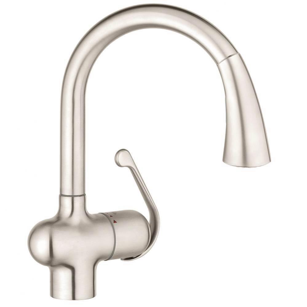 Ladylux Cafe Kitchen Faucet w/Pullout