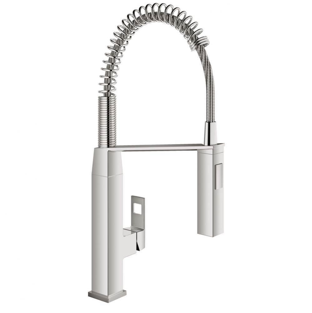 Single Handle Semi Pro Dual Spray Kitchen Faucet 66 L min 175 gpm