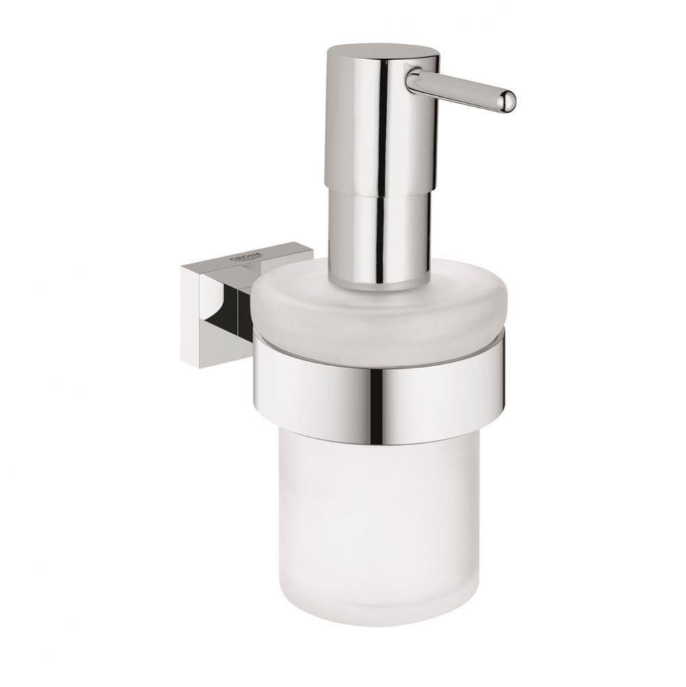 Essentials Cube Soap Dispenser with Holder