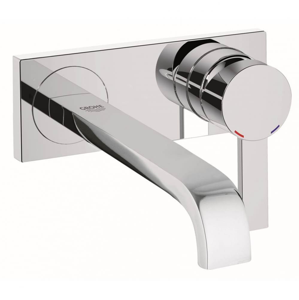 Grohe Allure 2-hole wall mount trim, vessel, lever, 8 3/4'' spout