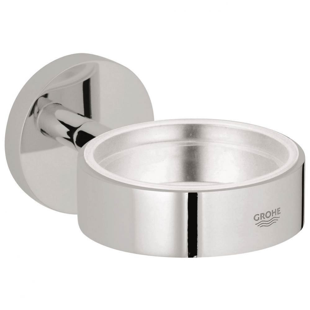 Essentials Holder for Glass, Soap Dish or Soap Dispenser
