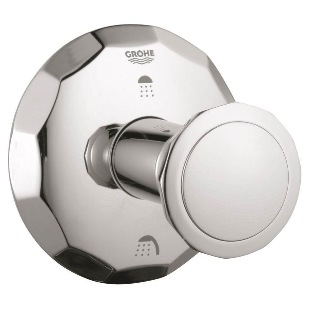 Kensington 3-Port Diverter Trim, Round Handle