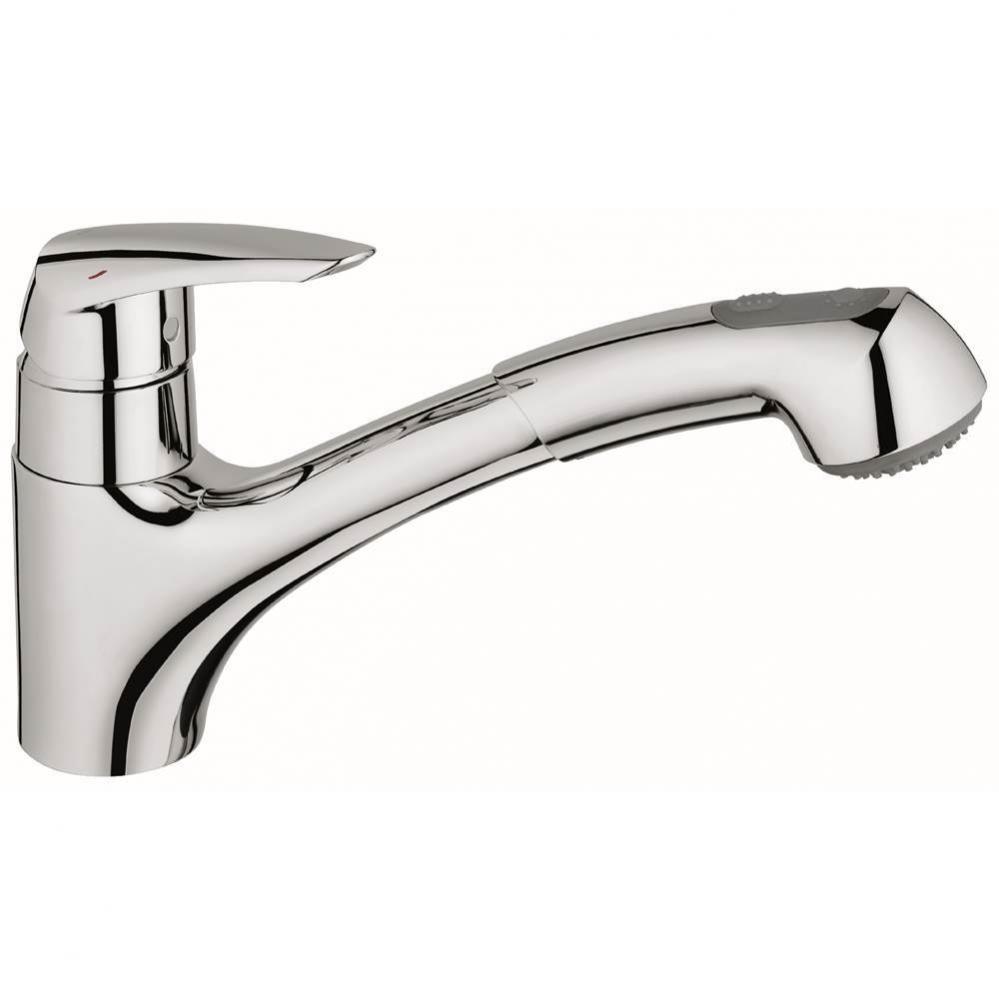 Eurodisc Kitchen Faucet, Pull-Out, dual spray