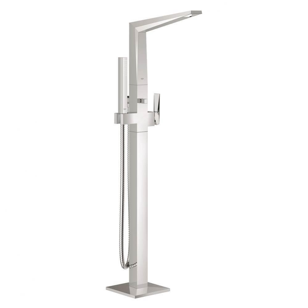 Allure Brilliant Floor-Mounted Tub Filler With Hand Shower