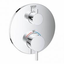 Grohe Canada 24151003 - Dual Function 2 Handle Thermostatic Valve Trim