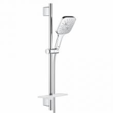 Grohe Canada 26585000 - 24 Inch Shower Slide Bar Kit   3 Sprays 66 L min 175 gpm