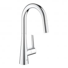 Grohe Canada 32226003 - Zedra Single-Handle Pull Down Kitchen Faucet Dual Spray