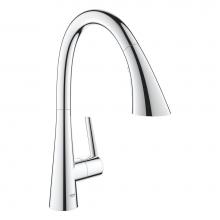 Grohe Canada 32298003 - Zedra Single-Handle Pull Down Kitchen Faucet Triple Spray