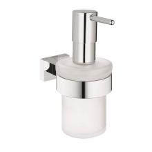 Grohe Canada 40756001 - Essentials Cube Soap Dispenser with Holder