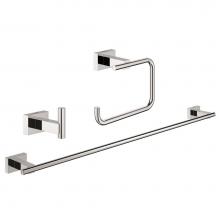 Grohe Canada 40777001 - Essentials Cube City Bathroom Set 3-in-1