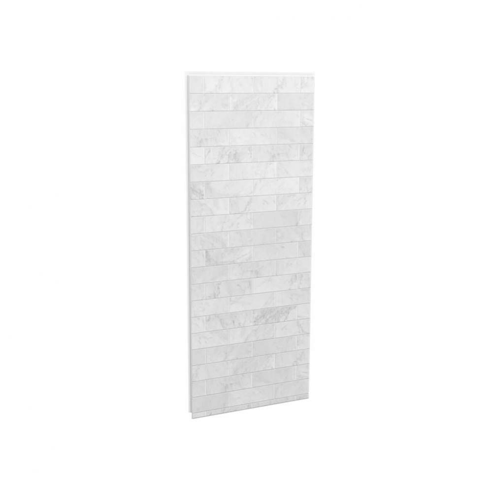 Utile 36 in. Composite Direct-to-Stud Side Wall in Marble Carrara