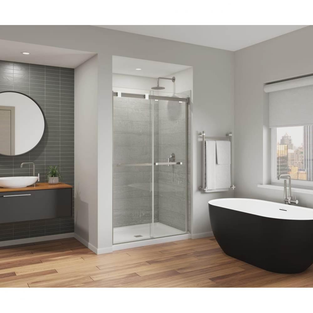 Duel Alto 44-47 X 78 in. 8mm Bypass Shower Door for Alcove Installation with GlassShield® gla
