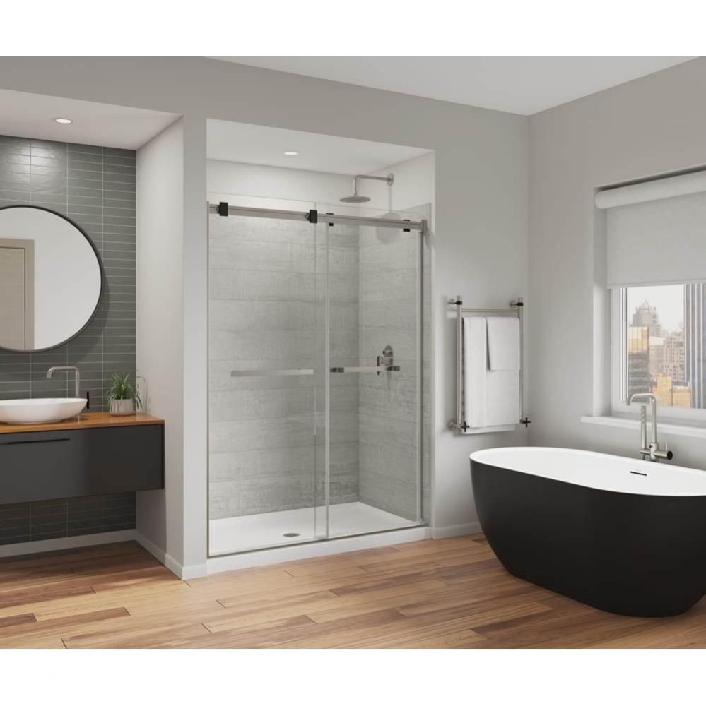 Duel Alto 56-59 X 78 in. 8mm Bypass Shower Door for Alcove Installation with GlassShield® gla