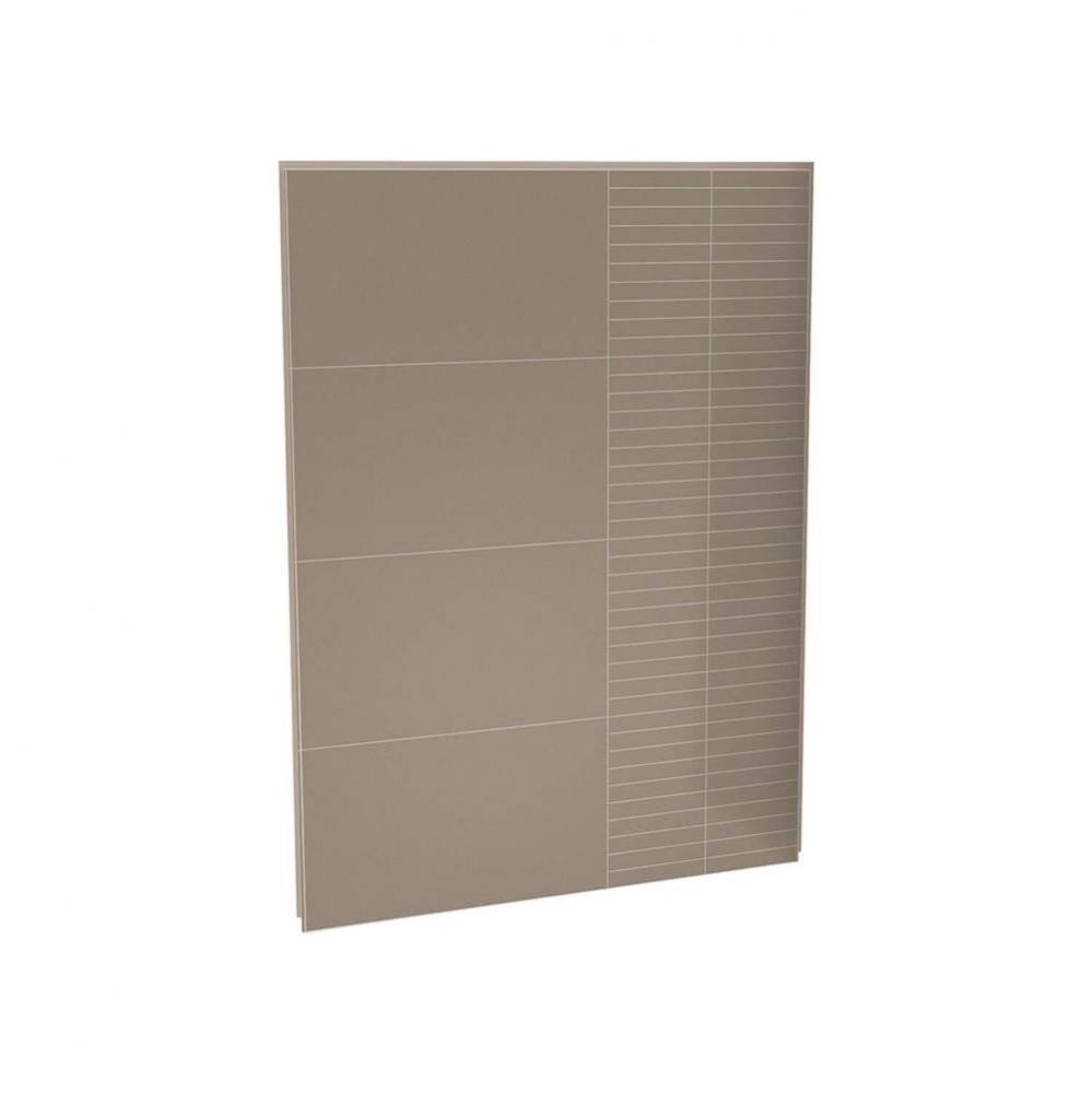 Utile 60 in. Composite Direct-to-Stud Back Wall in Erosion Taupe