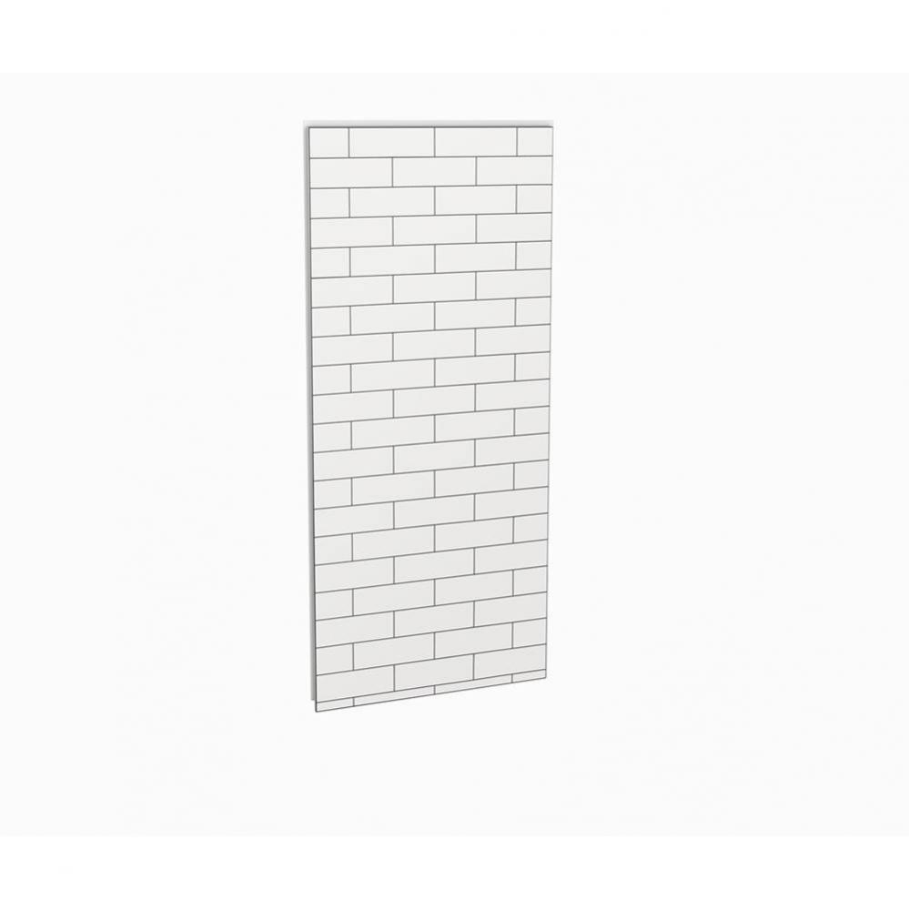 Utile 36 in. Composite Direct-to-Stud Side Wall in Metro Tux