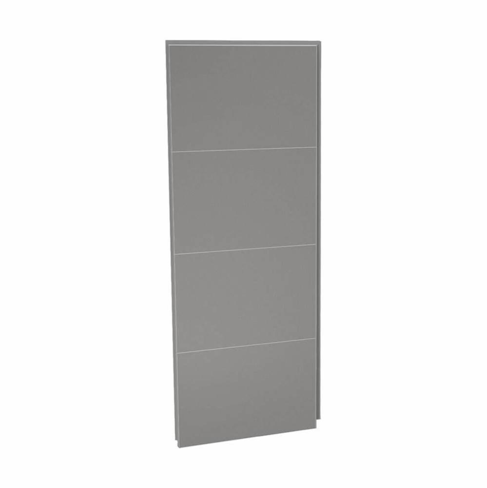 Utile 36 in. Composite Direct-to-Stud Side Wall in Erosion Pebble grey