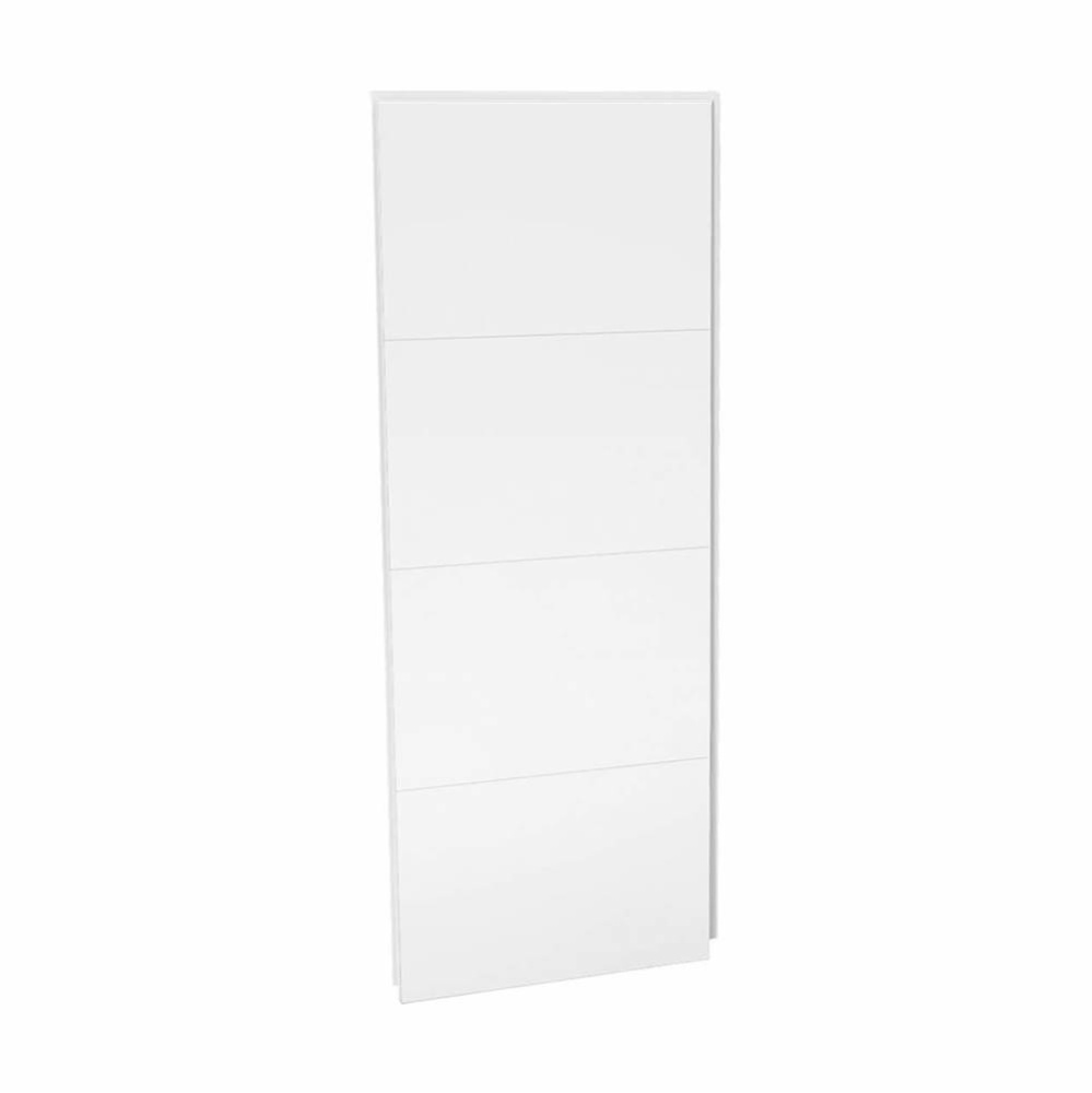Utile 32 in. Composite Direct-to-Stud Side Wall in Erosion Bora white