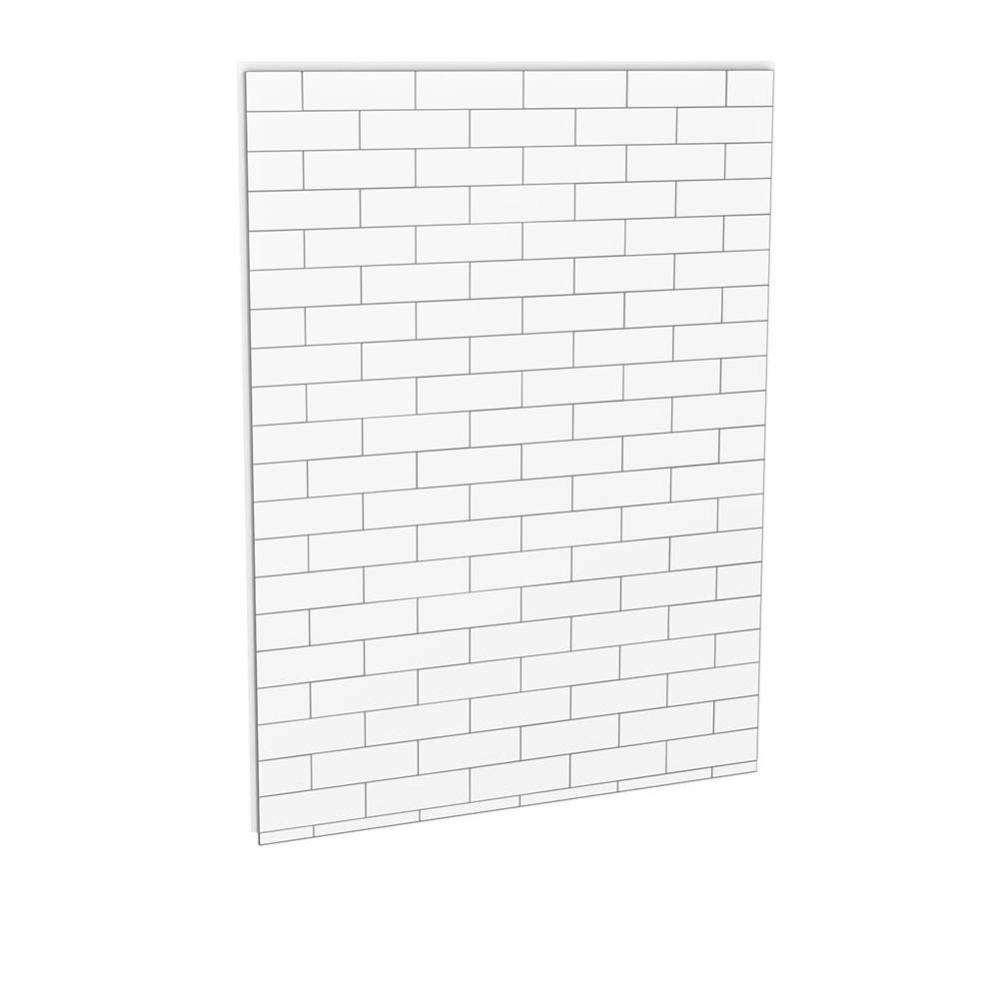 Utile 60 in. Composite Direct-to-Stud Back Wall in Metro Tux