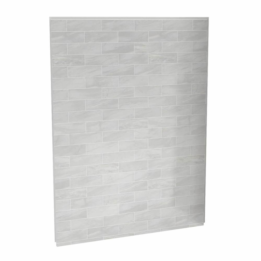 Utile 60 in. Composite Direct-to-Stud Back Wall in Organik Permafrost