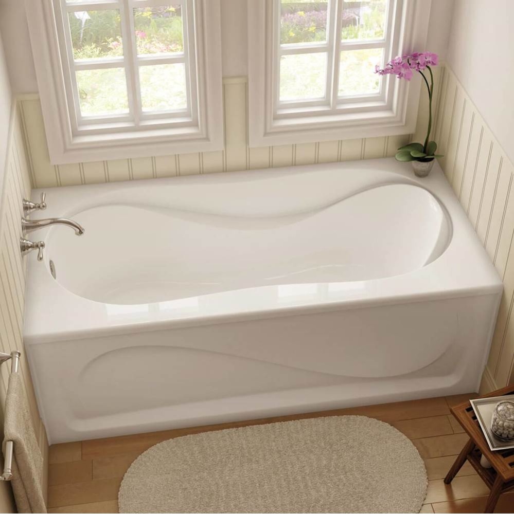Cocoon 6030 IFS Acrylic Alcove Right-Hand Drain Bathtub in White
