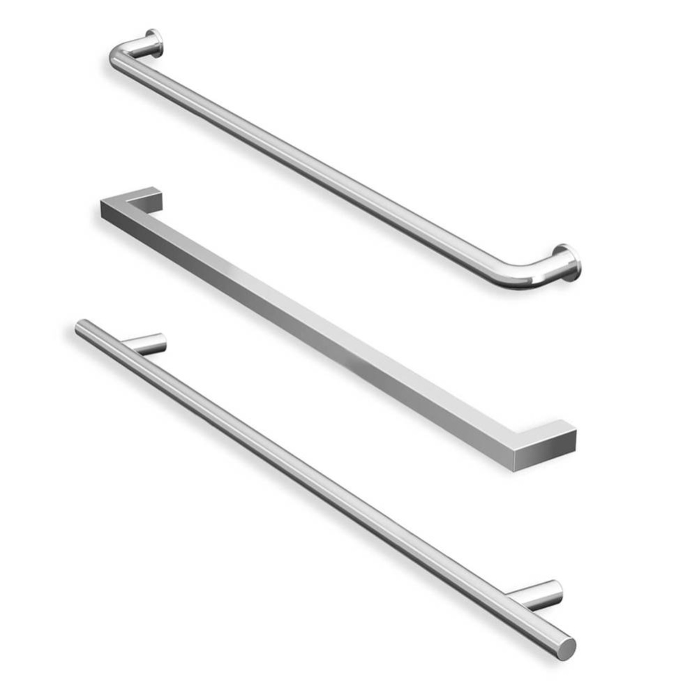 Kameleon 51-55 x 71 in. 6 mm Bypass Shower Door for Alcove Installation with Clear glass in Matte