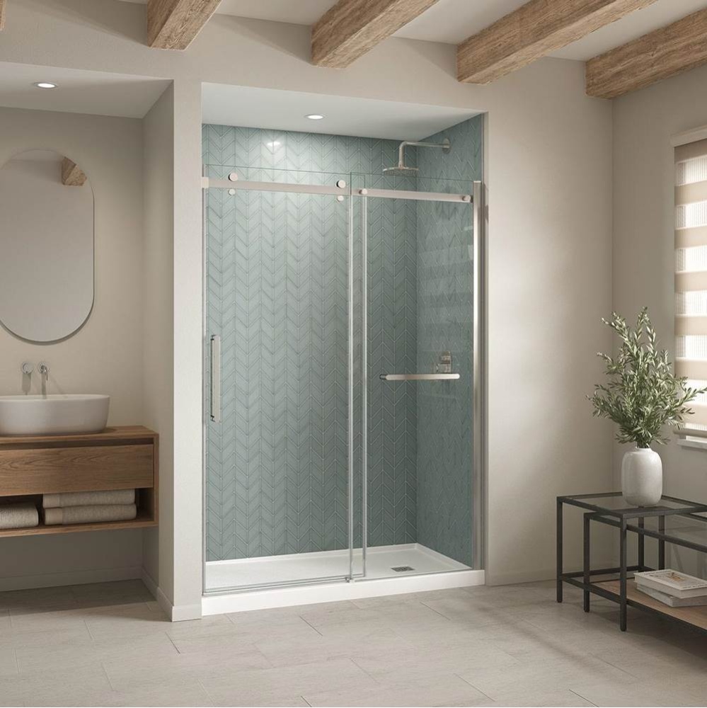 B3X 6032 Acrylic Alcove Shower Base with Anti-slip Bottom with Right-Hand Drain in White