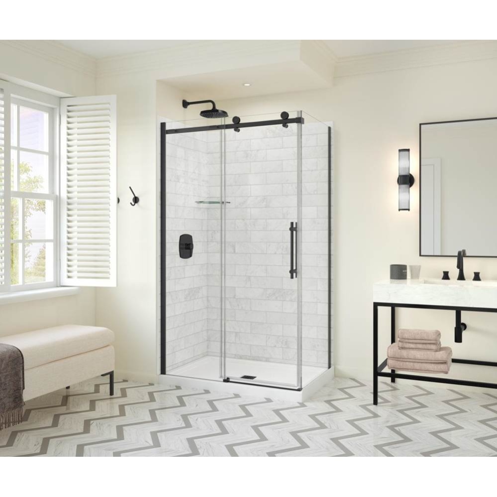 Odyssey SC 48'' x 32'' x 78'' 8mm Sliding Shower Door for Corner Ins