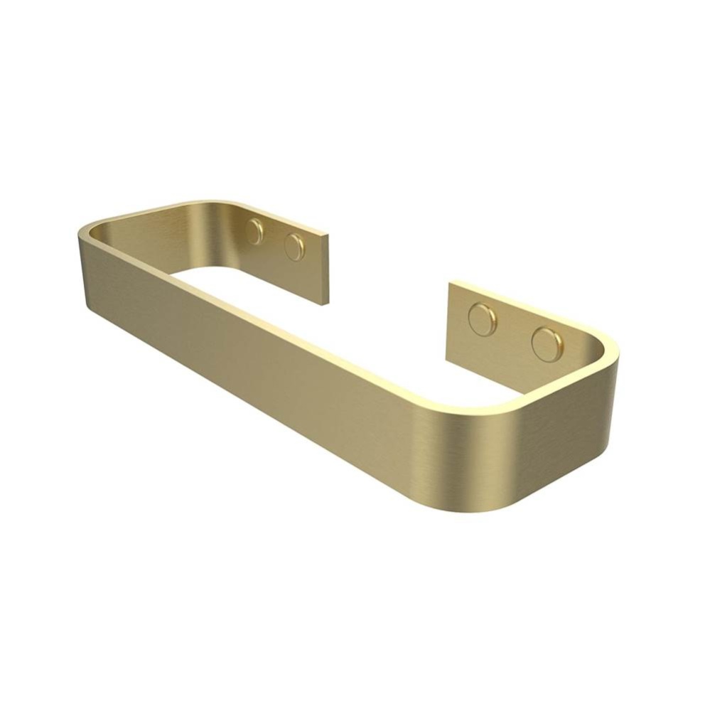 Manhattan Hand Towel Holder in Brushed Gold