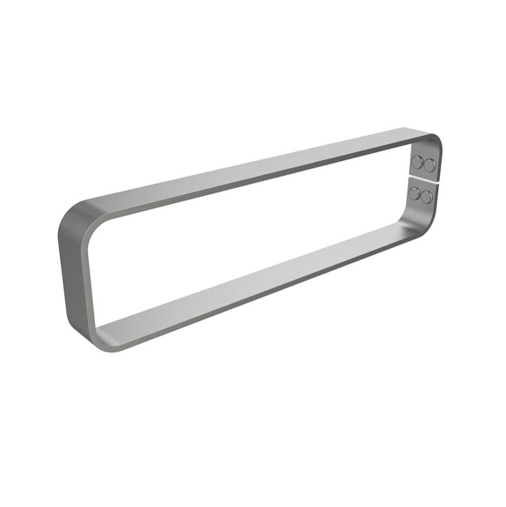 Manhattan Vertical Hand Towel Holder in Brushed Chrome