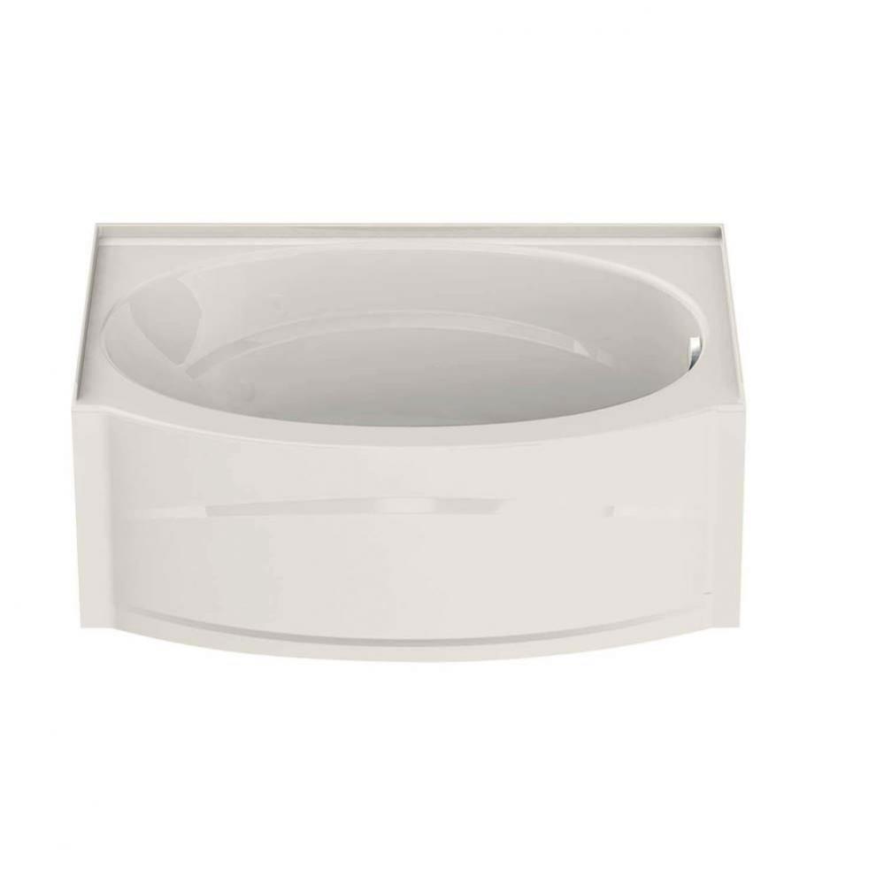 Islander AFR 60 in. x 38 in. Alcove Bathtub with Combined Whirlpool/Aeroeffect System Right Drain