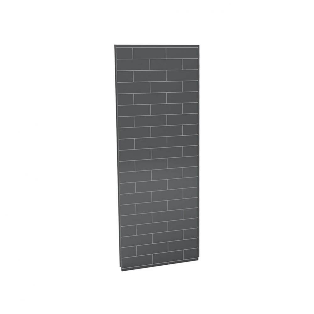 Utile 32 in. x 1.125 in. x 80 in. Direct to Stud Side Wall in Thunder Grey