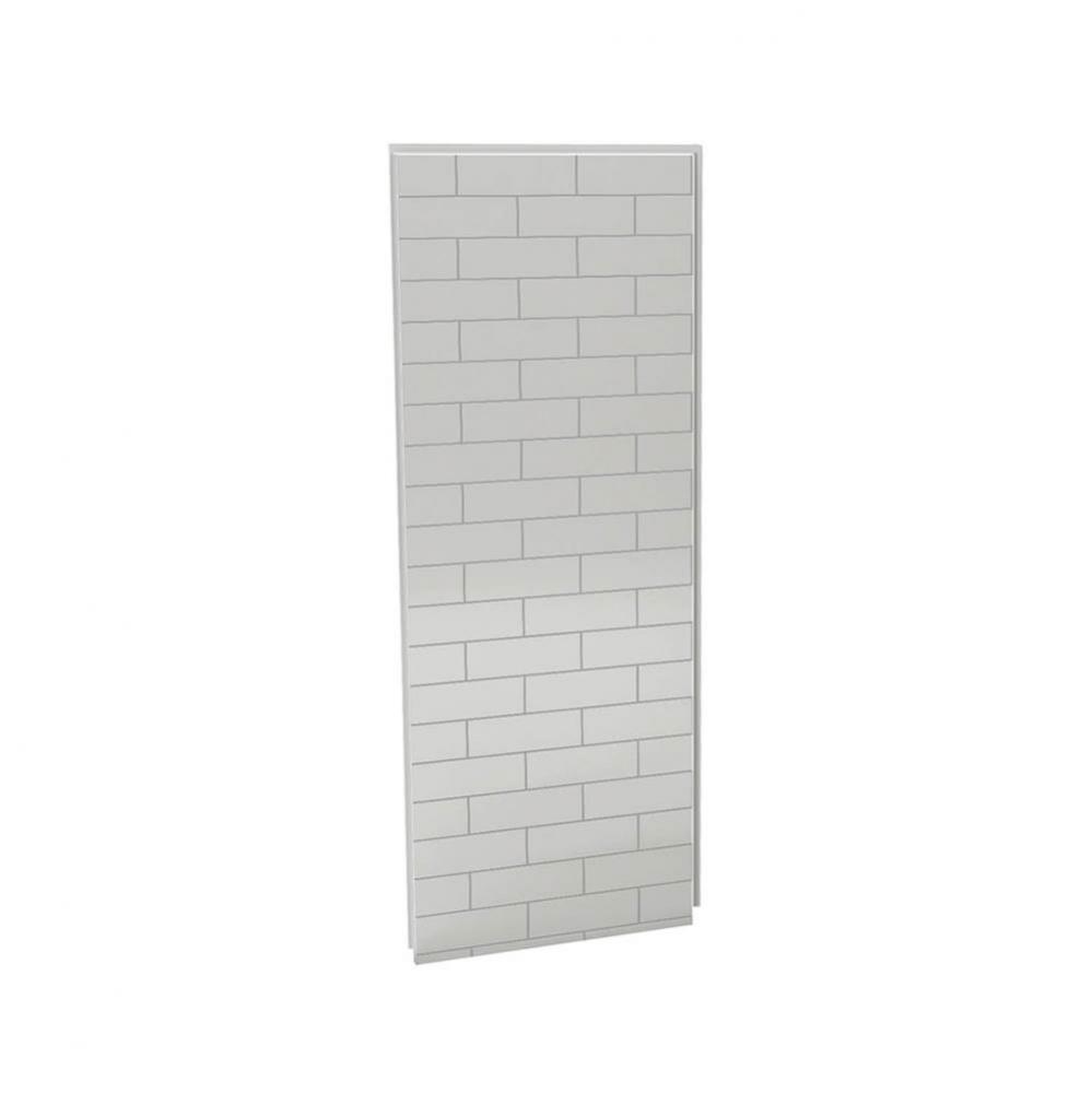 Utile 32 in. x 1.125 in. x 80 in. Direct to Stud Side Wall in Soft Grey