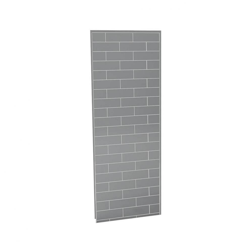 Utile 32 in. x 1.125 in. x 80 in. Direct to Stud Side Wall in Ash Grey