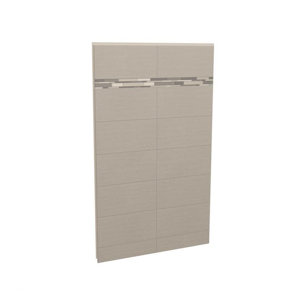 Utile 48 in. x 1.125 in. x 80 in. Direct to Stud Back Wall in Greige