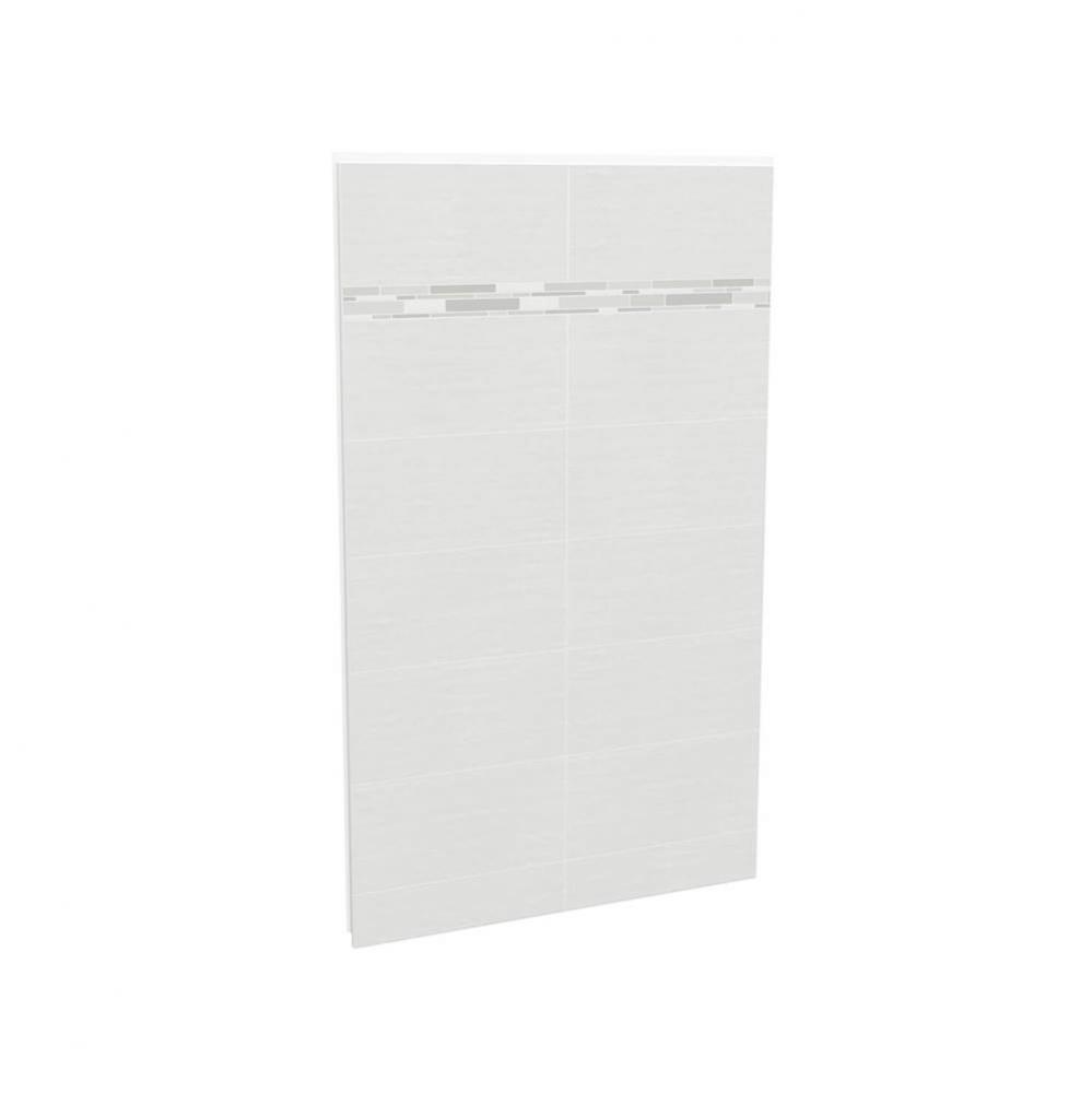 Utile 48 in. x 1.125 in. x 80 in. Direct to Stud Back Wall in Arctik